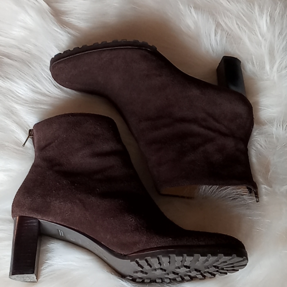 Loft Suede Ankle Booties